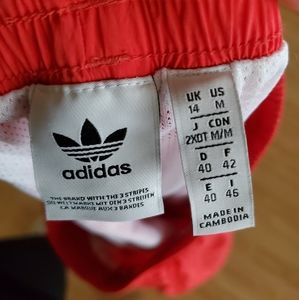 BNWOT Adidas Nylon Large Trefoil Track Pants